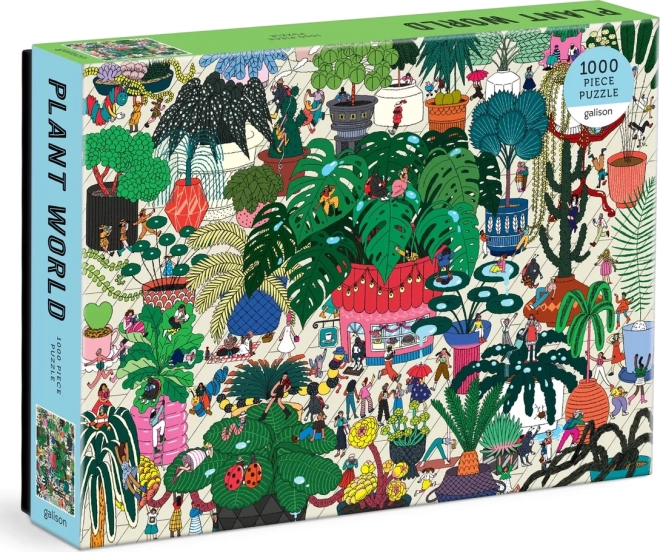 GALISON Puzzle Monde des plantes 1000 pièces
