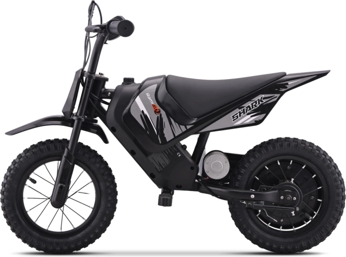 Moto électrique pour enfants SHARK – noire