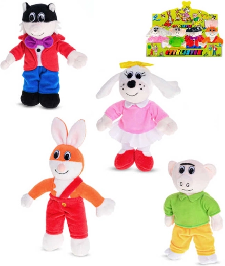Figurine en peluche Quatrefeuille 16 cm - 1 pièce