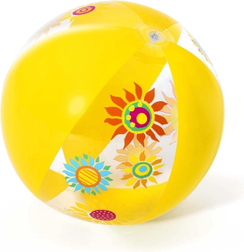 Ballon de plage gonflable 51 cm jaune BESTWAY