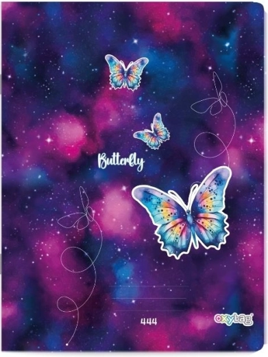 Cahier A4 ligné 40 feuilles Papillon