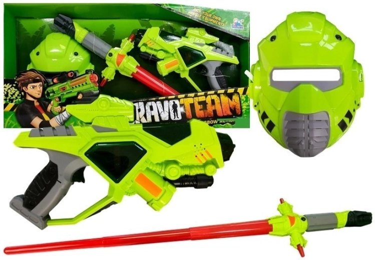 Arme spatiale Sabre Masque vert clair