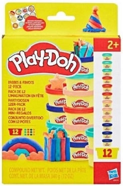 Play-Doh – set de pâte à modeler en tubes (12 pcs)