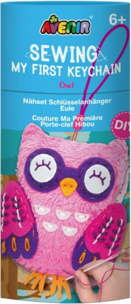 Kit couds-toi un porte-clés – chouette