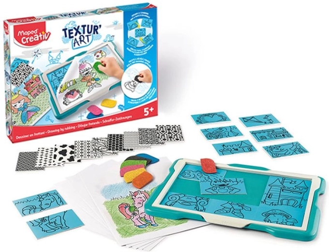 Maped Creativ Textur Art – tablette créative de tracé