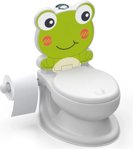 Toilette enfant grenouille avec sons et klaxon lumineux
