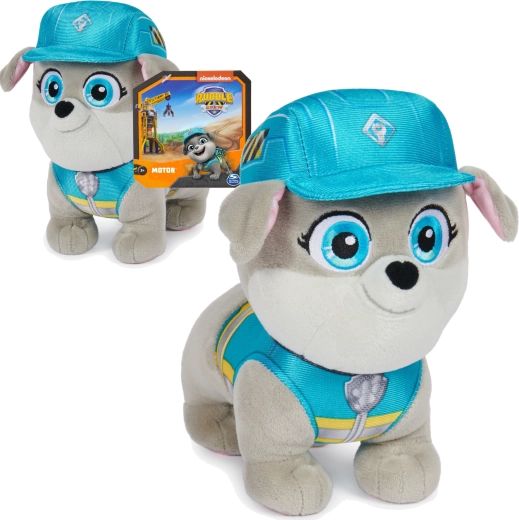 Peluche Motor de PAW Patrol: Rubble & Crew 18 cm