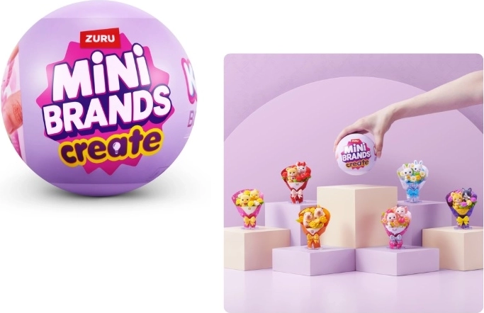 ZURU Mini Brands Create mini bouquets kawaii - 1 pièce