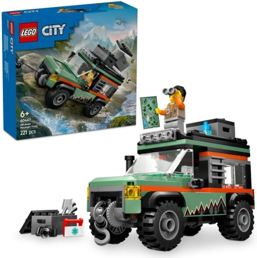 LEGO City camion 4x4 tout-terrain de montagne