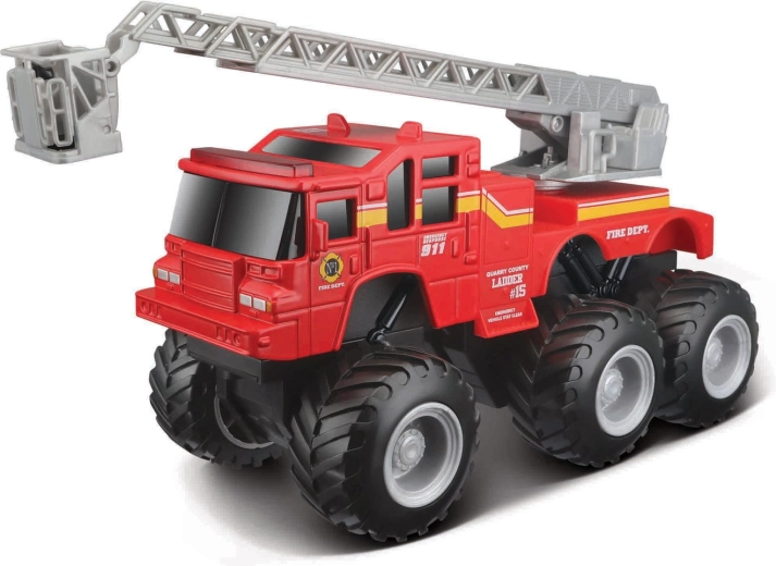 Maisto Builder Zone Quarry Monsters véhicule utilitaire avec échelle
