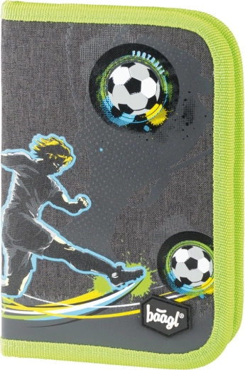 Trousse scolaire football – une seule compartiment, sans contenu