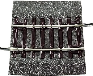 ROCO LINE rail courbe R3 avec ballast H0 (7,5°, 419,6 mm)