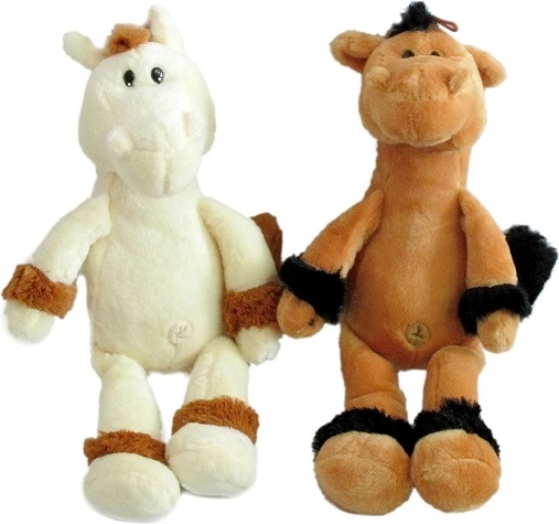 Poney en peluche 30 cm