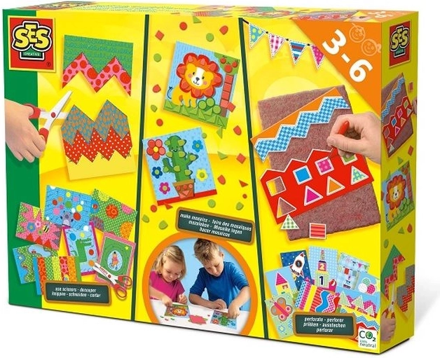 Coffret créatif SES 3 en 1 pour les tout-petits