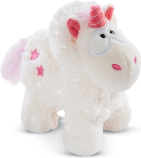 Licorne en peluche Nici Theodor en combinaison de neige 13 cm Green