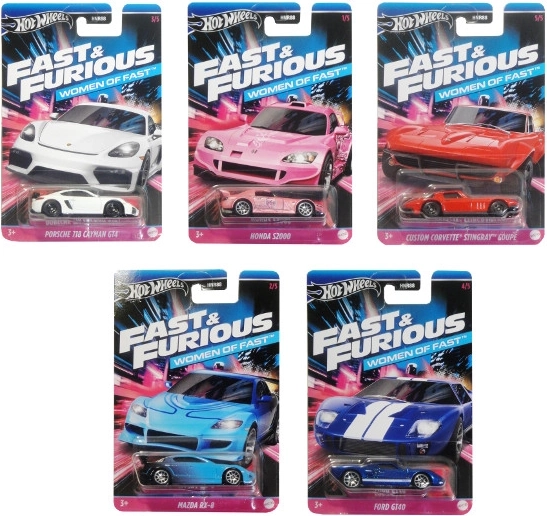 Voiture Hot Wheels Fast & Furious - 1 pièce