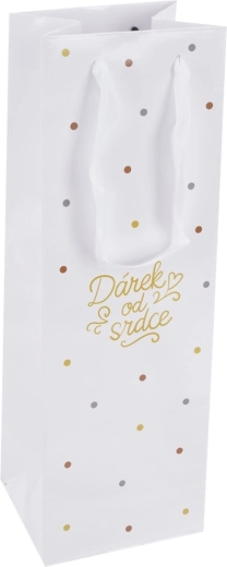 Sac cadeau en papier « Cadeau de… » 12 × 10 × 36 cm