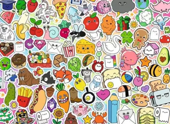 Ravensburger puzzle Collage pleine de chaos 500 pièces