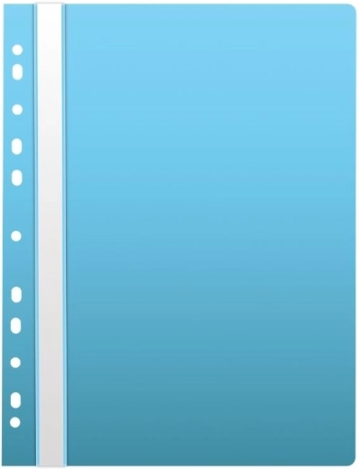 Classeur rapide A4 avec euro-perforation bleu clair
