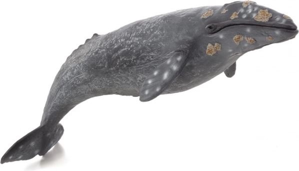Figurine réaliste de rorqual gris