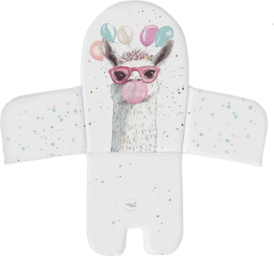 Ceba baby coussin de chaise haute Basic Crazy Lama