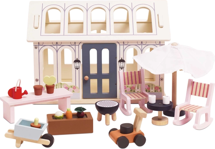 Orangerie en bois pour maison de poupées Le Toy Van