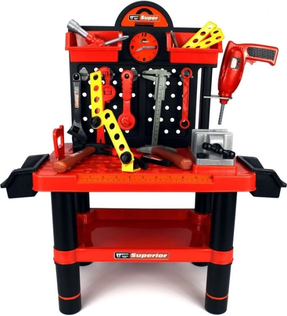 Table de travail pour enfants Superior – Ensemble de jeu avec outils