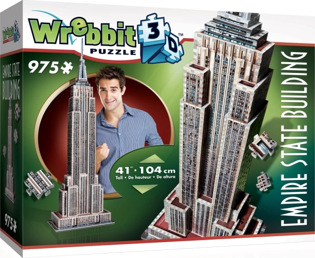 WREBBIT Puzzle 3D Empire State Building – 975 pièces