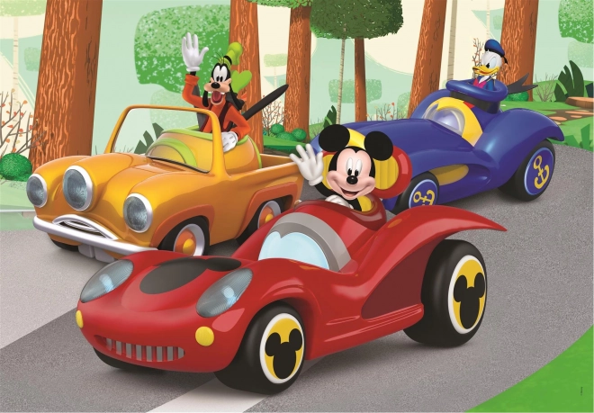 Puzzle Clementoni Mickey en excursion maxi 24 pièces