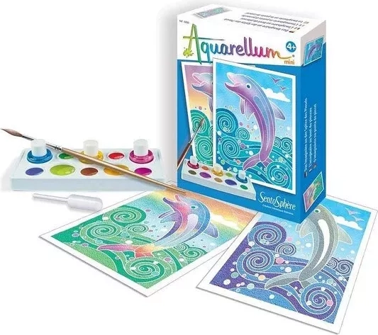 Sentosphere Aquarelles mini – dauphins