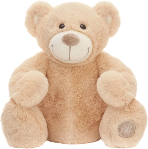 Ourson en peluche Jacobe 35 cm couleur caramel