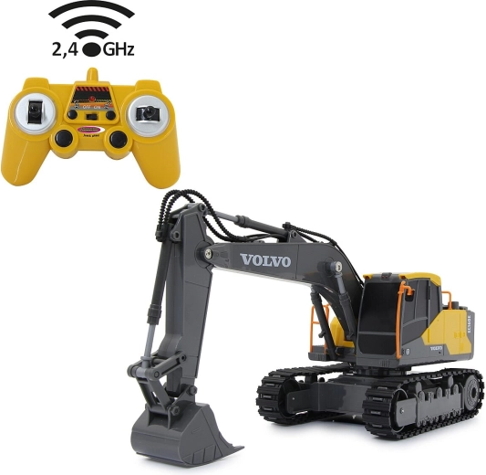 Pelleteuse sur chenilles Volvo EC160E radiocommandée à l'échelle 1:26