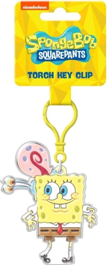Porte-clés SpongeBob avec lampe de poche