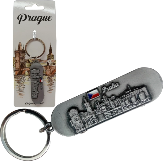 Porte-clés en forme de skateboard Sparkys