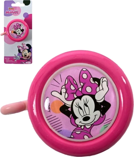 Volare sonnette pour vélo enfant Disney Minnie Mouse rose - 1 pièce