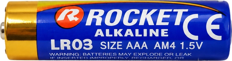 Piles alcalines Rocket AAA 1,5 V – lot de 180 pièces (45×4)