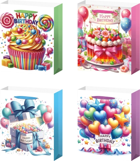 Sac cadeau M anniversaire