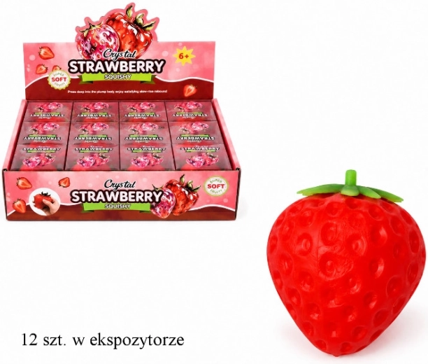 Fraise squishy à presser