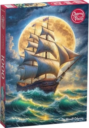 Puzzle CHERRY PAZZI Odyssée au clair de lune 1000 pièces