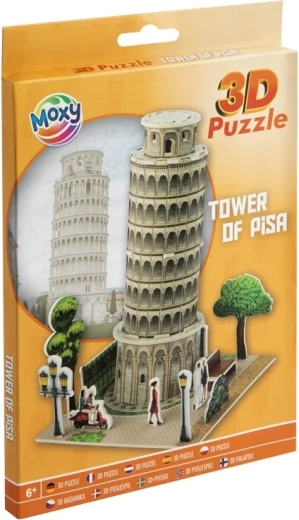 Puzzle 3D Tour penchée de Pise 21 pièces