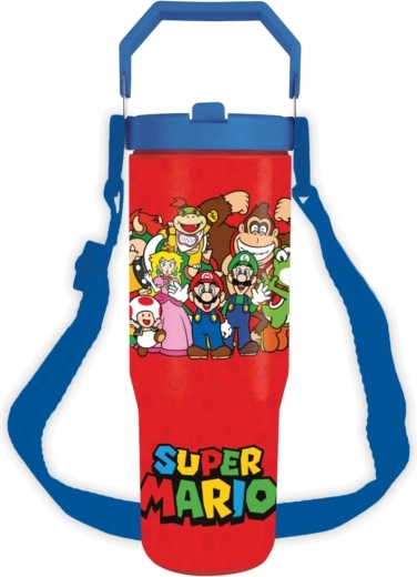Gobelet de voyage avec sangle Super Mario