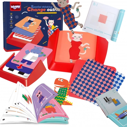 Woopie planifie ta tenue – jeu d’habillage logique pour enfants