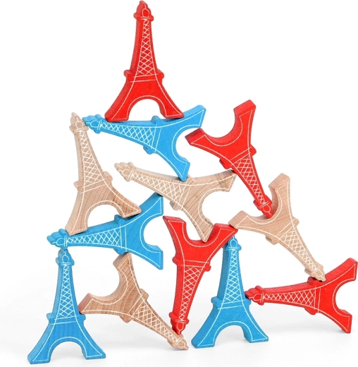 Vilac jeu d’équilibre et de motricité Tour Eiffel