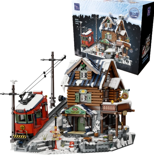 Pantasy Summit Cabin – chalet alpin, set de construction 3135 pièces