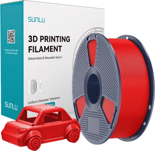 Filament PETG Sunlu rouge