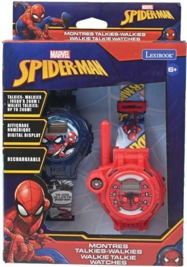 Montre pour enfants avec talkie-walkie MARVEL SPIDER-MAN par Lexibook, portée 200 m