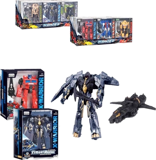 Transrobot X Warrior avec accessoires