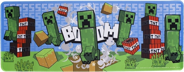 Tapis de bureau gaming Minecraft