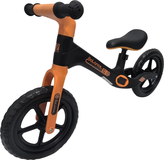 Draisienne Balance Bike noire et orange