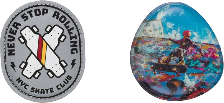 Baagl Baaglies badges 2 pcs – Skate Park